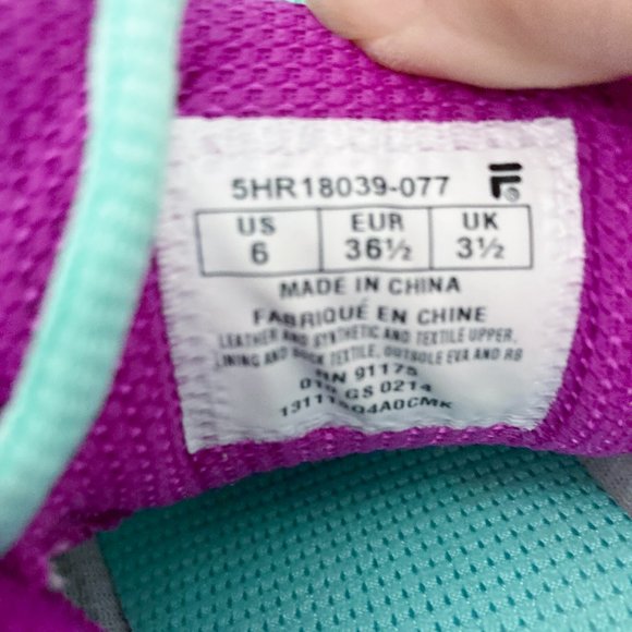 NEW FILA Womens Ancerus 5 Running Shoes Athletic Sneakers 6 NIB - Picture 9 of 11